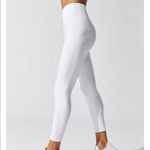 Carbon 38 Ribbed Regular Rise 7/8 Leggings